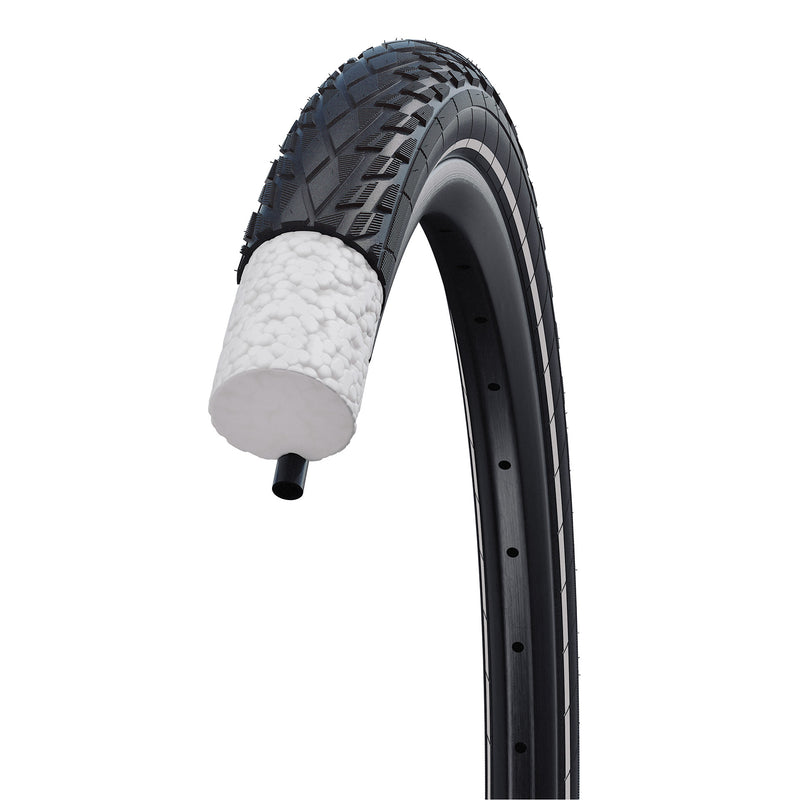 Load image into Gallery viewer, Schwalbe Buitenband Airless Allround Performance 28 x 1.50 40-622 zwart met reflectie