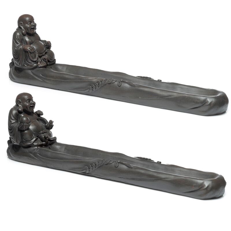 Chargez l'image dans la visionneuse de la galerie, Peace of the east chinese lachende boeddha wierookhouder