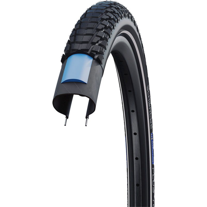 Load image into Gallery viewer, Schwalbe draadband marathon plus tour 50-622 +r zwart