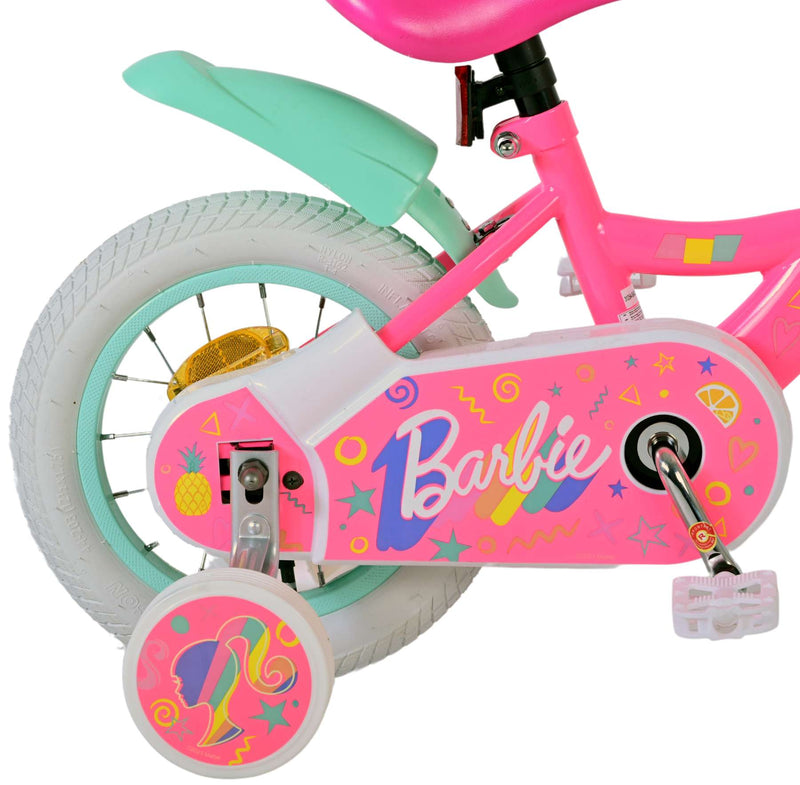 Afbeelding laden in galerijviewer, Volare barbie kinderfiets - meisjes - 12 inch - roze