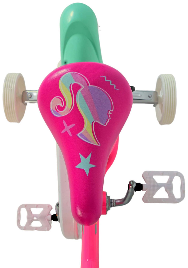 Afbeelding laden in galerijviewer, Volare barbie kinderfiets - meisjes - 12 inch - roze