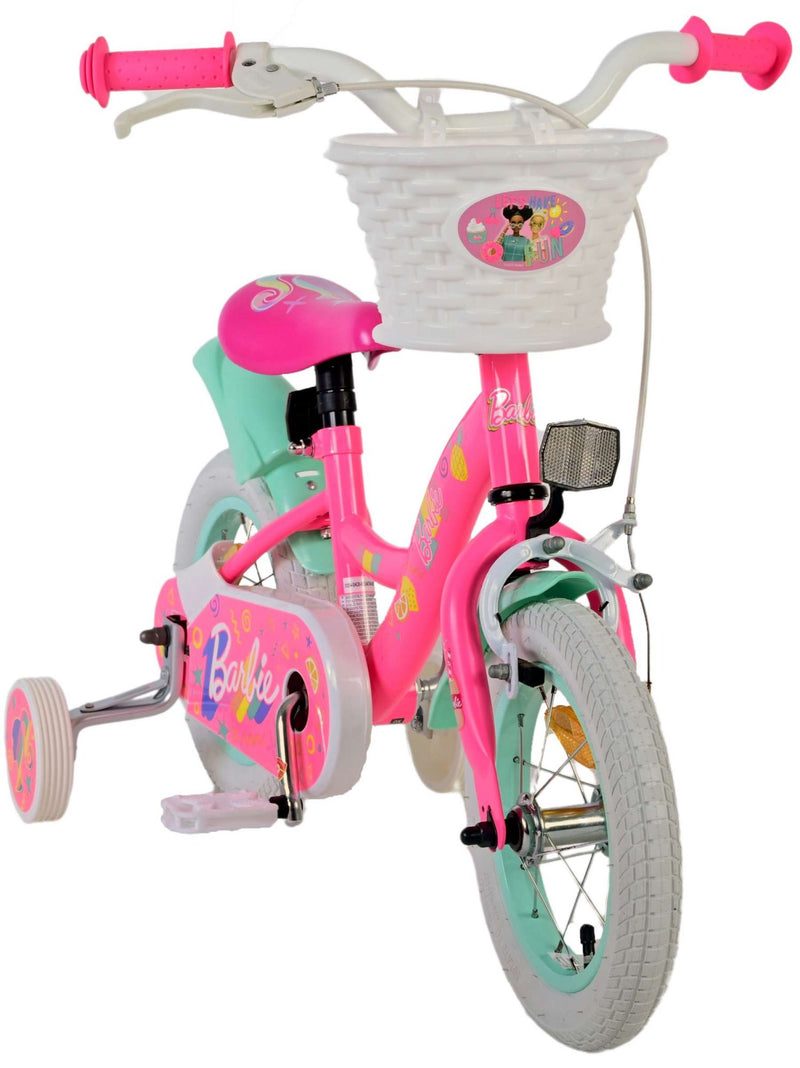 Afbeelding laden in galerijviewer, Volare barbie kinderfiets - meisjes - 12 inch - roze