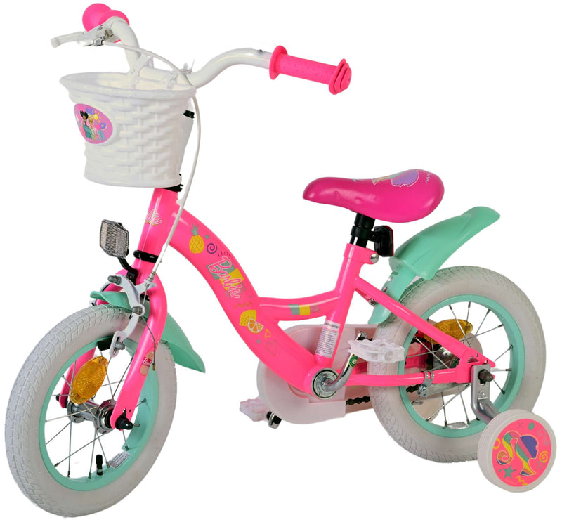 Afbeelding laden in galerijviewer, Volare barbie kinderfiets - meisjes - 12 inch - roze