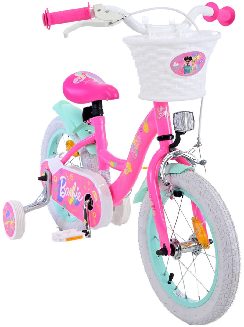 Load image into Gallery viewer, Barbie kinderfiets - meisjes - 14 inch - roze