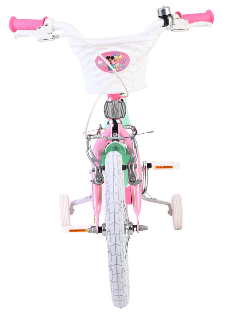 Laden Sie das Bild in Galerie -Viewer, Volare barbie kinderfiets - meisjes - 16 inch - roze - twee handremmen