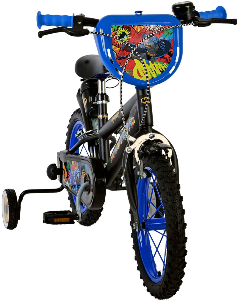Load image into Gallery viewer, Batman Kinderfiets Jongens 14 inch Zwart Twee handremmen
