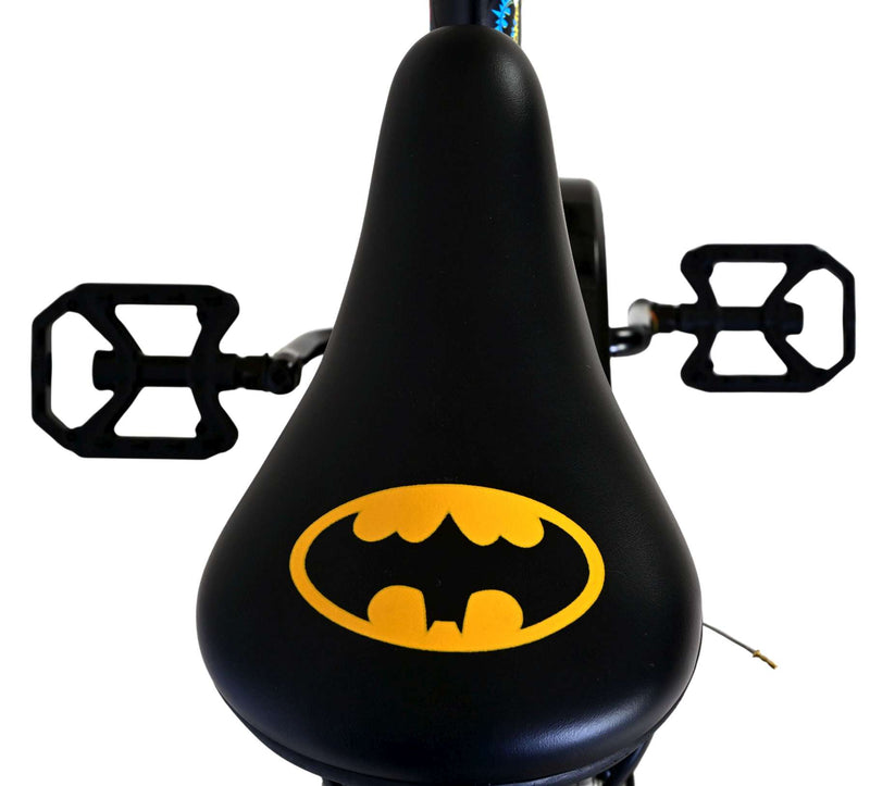 Afbeelding laden in galerijviewer, Volare batman kinderfiets - jongens - 16 inch - zwart - 2 handremmen