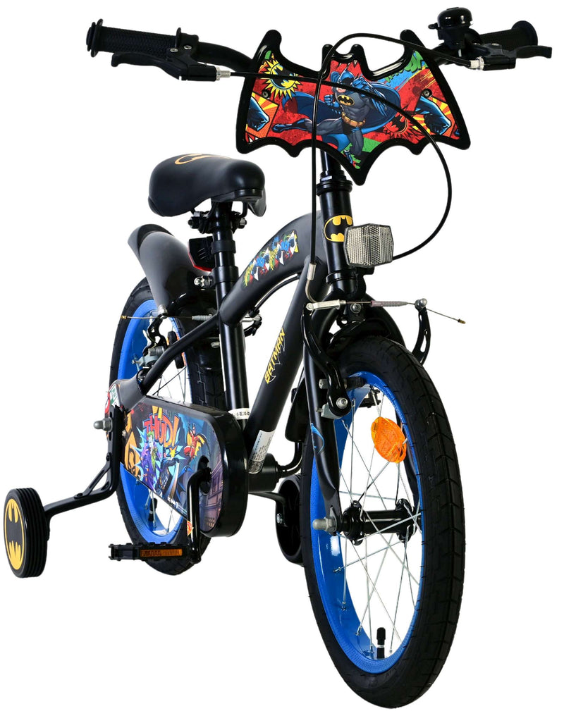 Load image into Gallery viewer, Batman kinderfiets - jongens - 16 inch - zwart - 2 handremmen