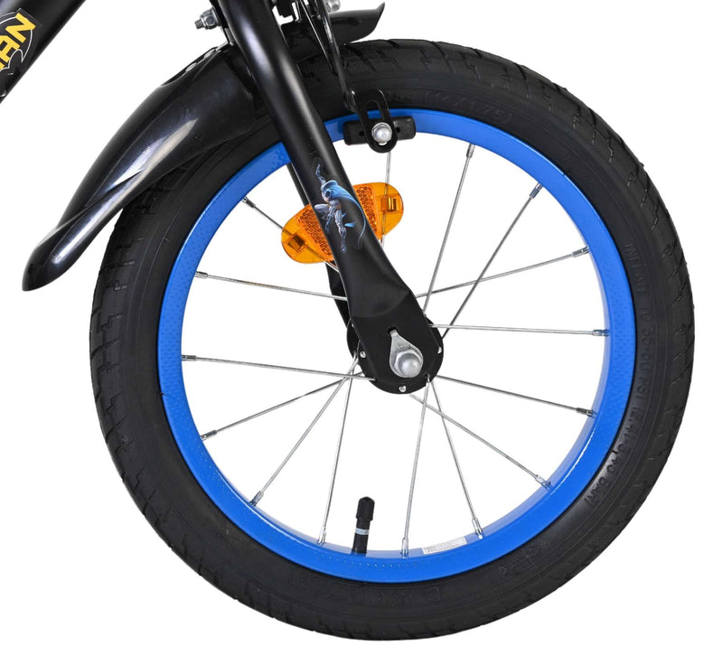 Load image into Gallery viewer, Batman kinderfiets - jongens - 14 inch - zwart - twee handremmen