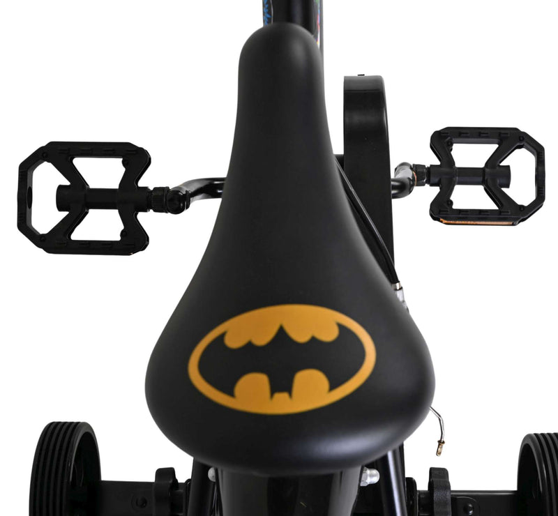 Load image into Gallery viewer, Batman kinderfiets - jongens - 14 inch - zwart - twee handremmen