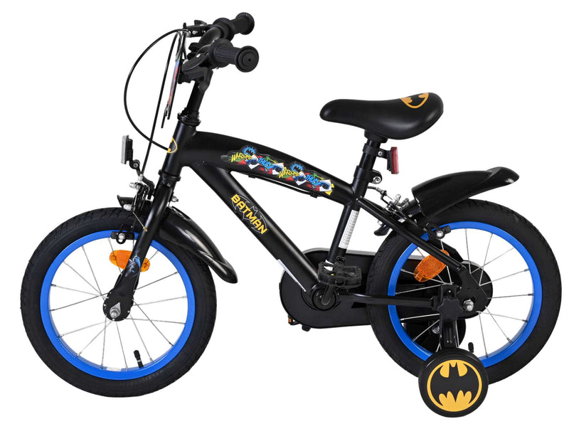 Load image into Gallery viewer, Batman kinderfiets - jongens - 14 inch - zwart - twee handremmen