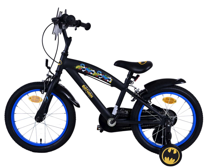 Load image into Gallery viewer, Batman Kinderfiets Jongens 16 inch Zwart Twee handremmen