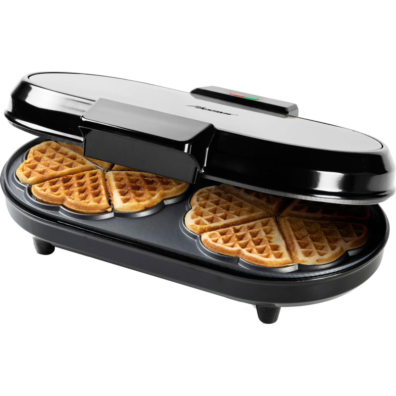 Load image into Gallery viewer, Bestron ADWM730S Dubbele wafelmaker voor klassieke hartvor