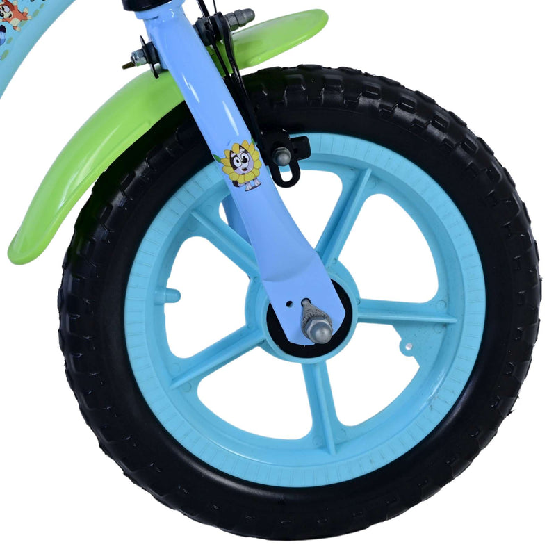 ギャラリービューアに画像をロードする, Volare bluey kinderfiets - jongens - mag wheels - 12 inch - lichtblauw