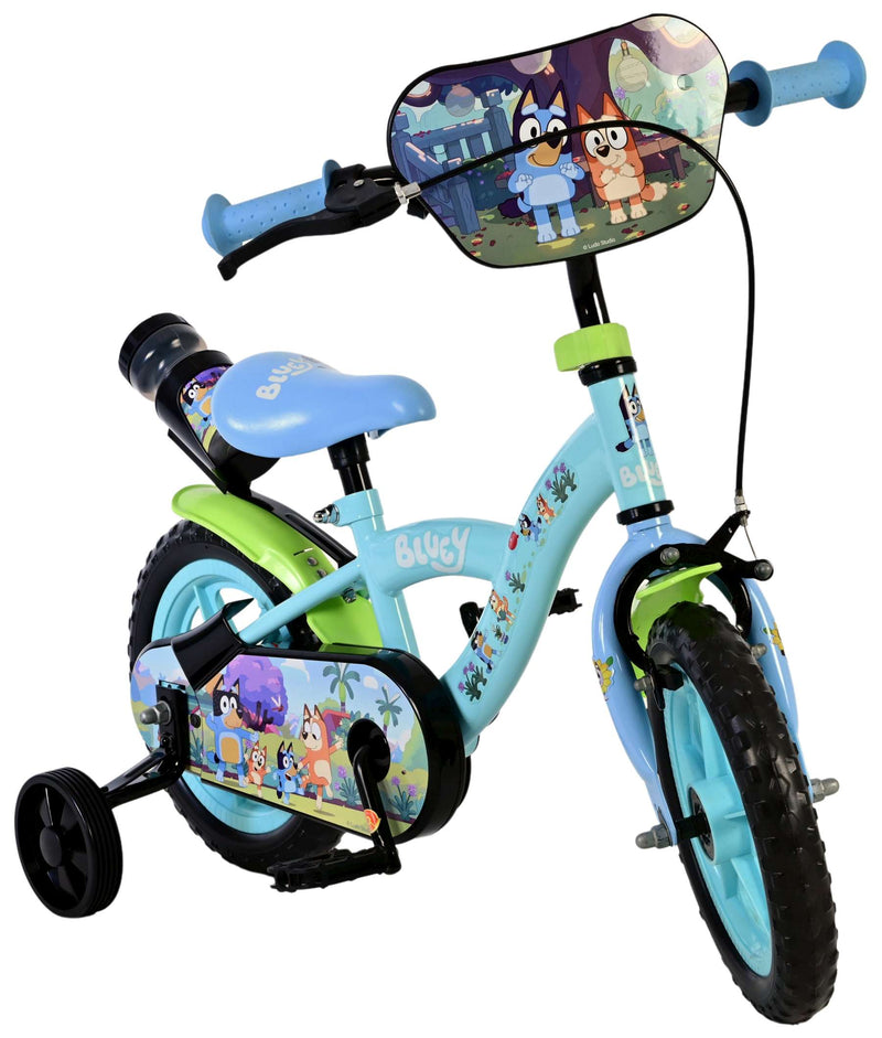 ギャラリービューアに画像をロードする, Volare bluey kinderfiets - jongens - mag wheels - 12 inch - lichtblauw