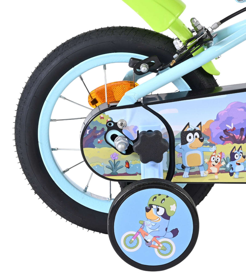 Chargez l'image dans la visionneuse de la galerie, Volare bluey kinderfiets - uni - 12 inch - lichtblauw - twee handremmen