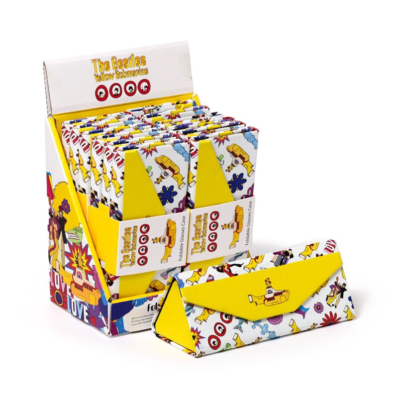 Laden Sie das Bild in Galerie -Viewer, The beatles yellow submarine opvouwbare zonnebril houder
