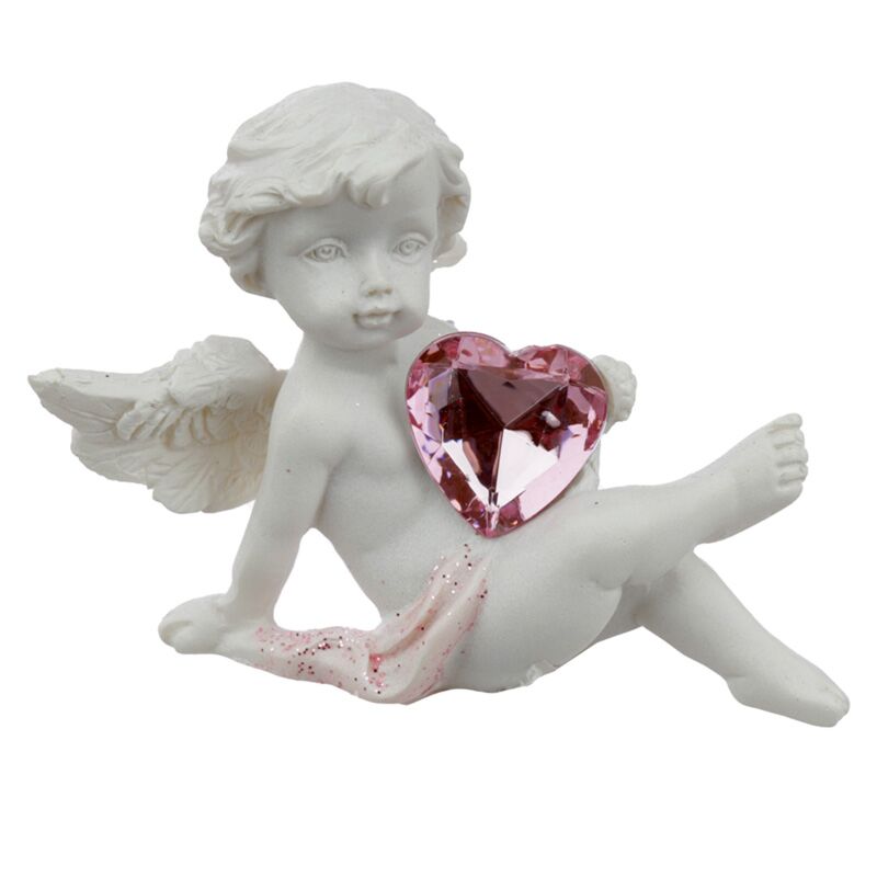 Cargue la imagen en el visor de la galería, Peace of heaven playful heart cherubijn beeld