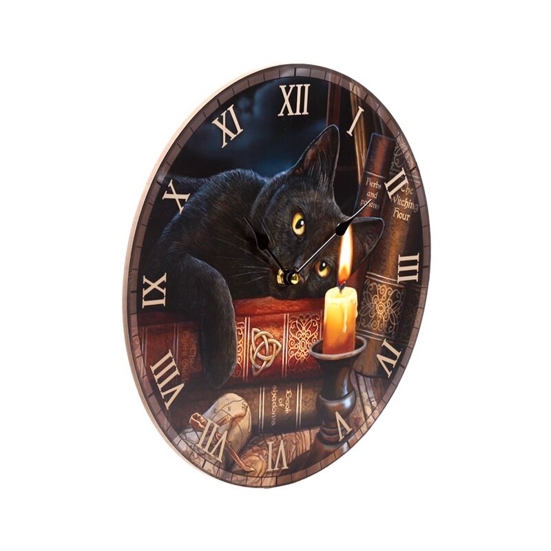 ギャラリービューアに画像をロードする, Lisa parker witching hour katten bedrukte klok