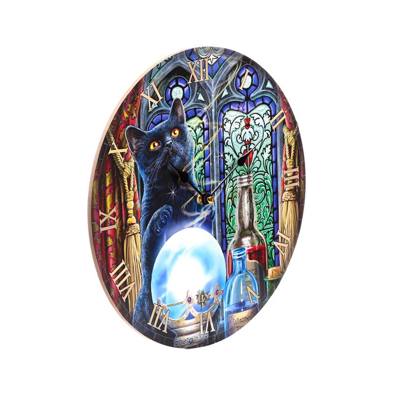 Laden Sie das Bild in Galerie -Viewer, Lisa parker witches apprentice katten bedrukte klok
