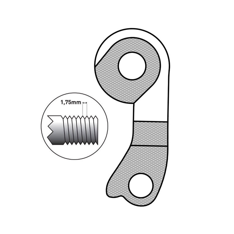 Load image into Gallery viewer, Union derailleurpad GH-249 Bulls