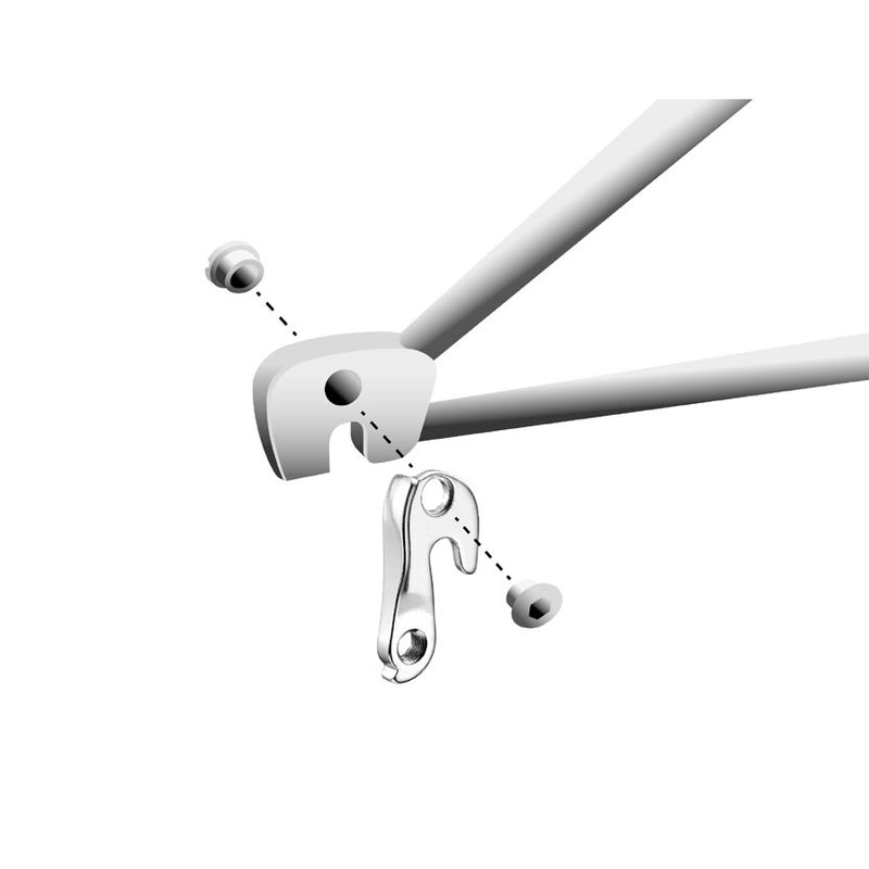 Load image into Gallery viewer, Union derailleurpad GH-132 met schroefset M8x0.75