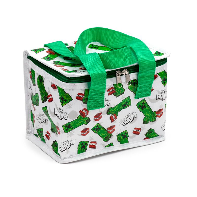 Load image into Gallery viewer, Union minecraft creeper tnt rpet duurzame koeltas lunchtas