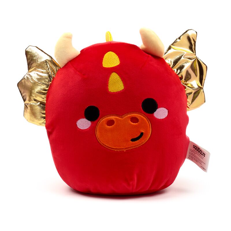 Load image into Gallery viewer, Pluche squidglys roscoe de draak adoramagic
