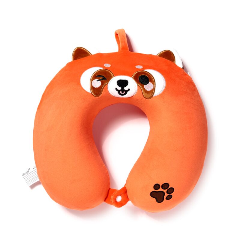 Chargez l'image dans la visionneuse de la galerie, Relaxeazzz ru de rode panda adoramals pluche memory foam nekkussen