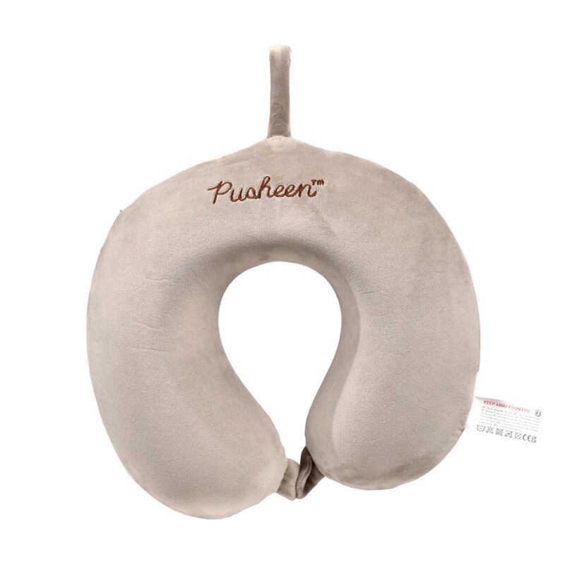 Load image into Gallery viewer, Union relaxeazzz pusheen de kat pluche memory foam nekkussen