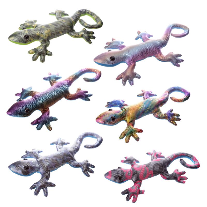 Load image into Gallery viewer, Gekko dierenknuffels zanddieren 45cm
