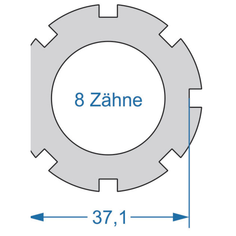 Load image into Gallery viewer, Cycplus cyclus gereedschap power.tool 2-zijdig t8 37.1 t12 24.0