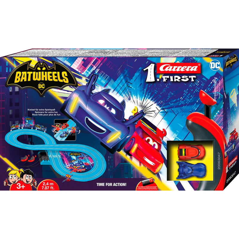 Load image into Gallery viewer, Carrera FIRST Batwheels Time for Action