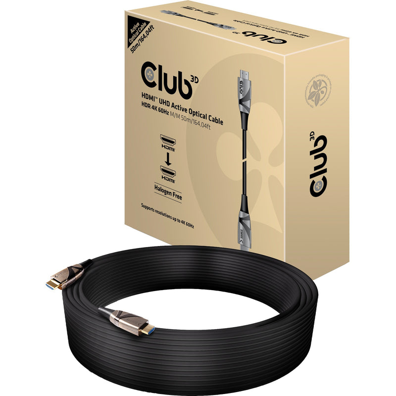 Load image into Gallery viewer, Club 3D HDMI 2.0 UHD Active Optical Cable HDR 4K 60Hz, 50m