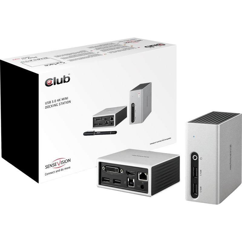 Load image into Gallery viewer, Club 3D USB 3.2 Gen 1 4K UHD Mini Docking Station