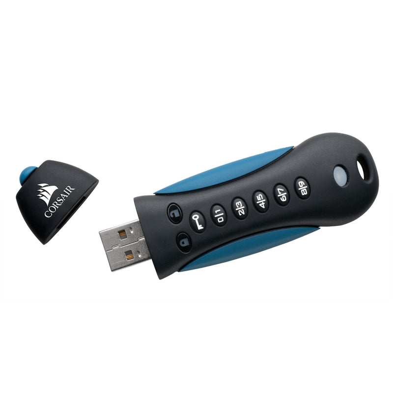 Load image into Gallery viewer, Corsair Flash Padlock 3 128GB Secure USB 3.0 Flash Drive