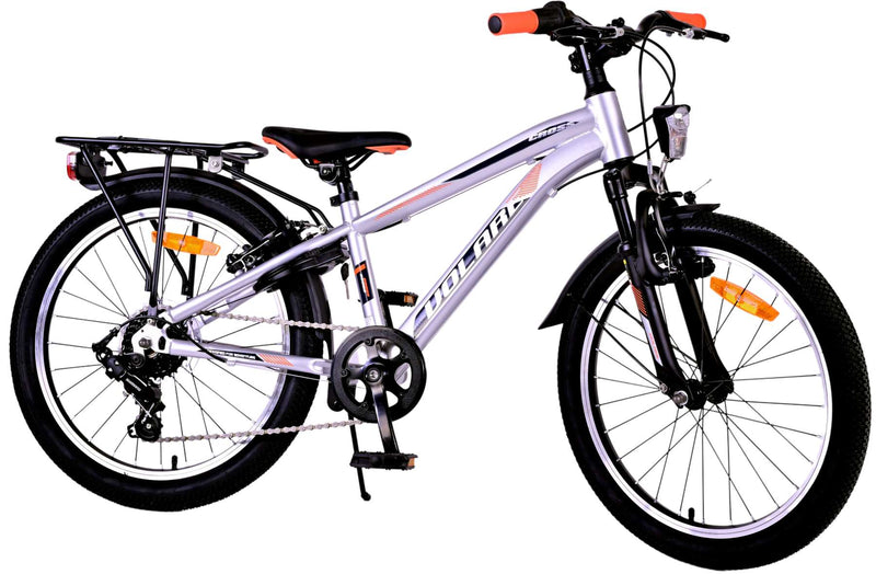 Load image into Gallery viewer, Volare Cross Kinderfiets - Jongens - 20 inch - Zilver - 6 versnellingen