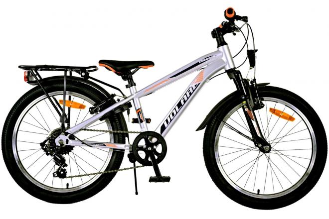 Load image into Gallery viewer, Volare Cross Kinderfiets - Jongens - 20 inch - Zilver - 6 versnellingen
