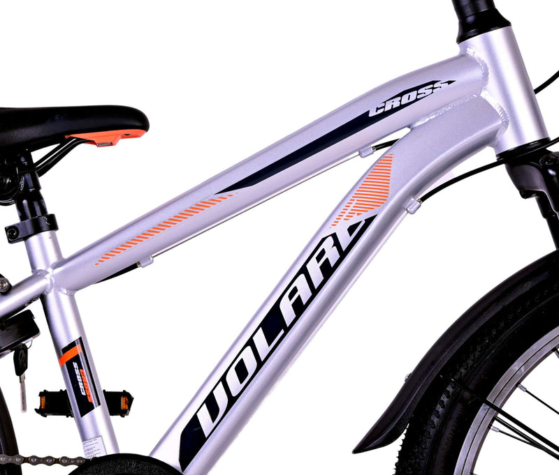 Load image into Gallery viewer, Volare Cross Kinderfiets - Jongens - 20 inch - Zilver - 6 versnellingen