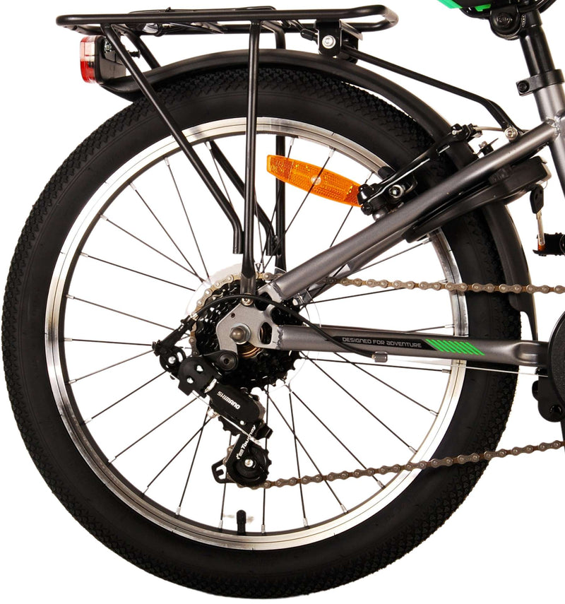 Load image into Gallery viewer, Volare Cross Kinderfiets - Jongens - 20 inch - Grijs - 6 versnellingen