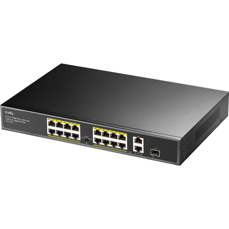 Load image into Gallery viewer, Cudy 16-port 10 100m poe+ switch