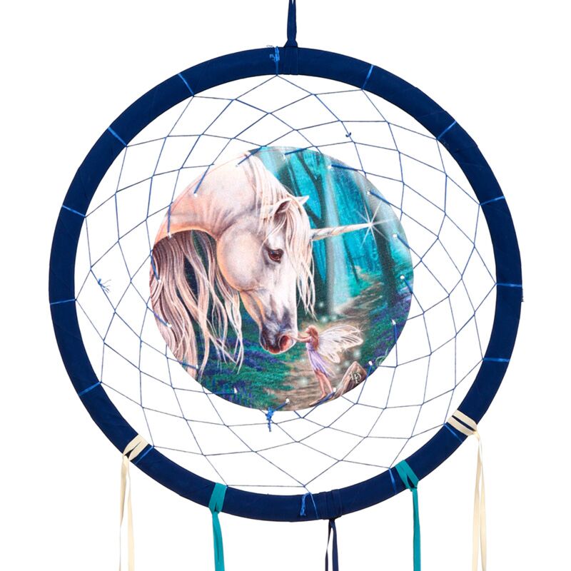 Chargez l'image dans la visionneuse de la galerie, Lisa parker feeënfluisteringen eenhoorn dromenvanger 33cm