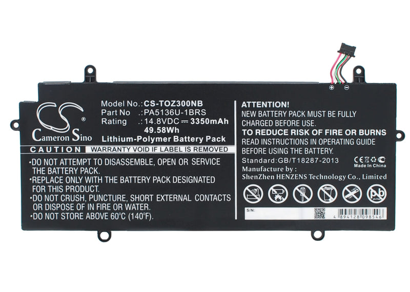 Load image into Gallery viewer, Replacement laptop accu 3350mah