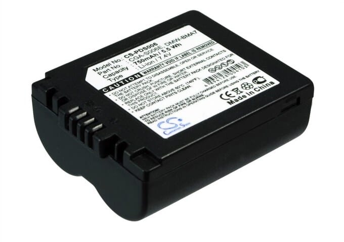 Load image into Gallery viewer, Blu-basic digitale camera accu 7.4v 750mah li-ion voor panasonic