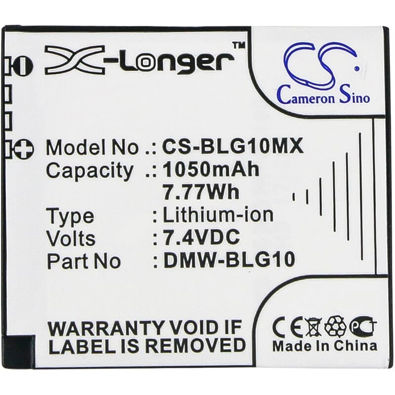 Cargue la imagen en el visor de la galería, Replacement Digitale Camera Accu 7.4V 1050mAh Li-ion Voor Panasonic