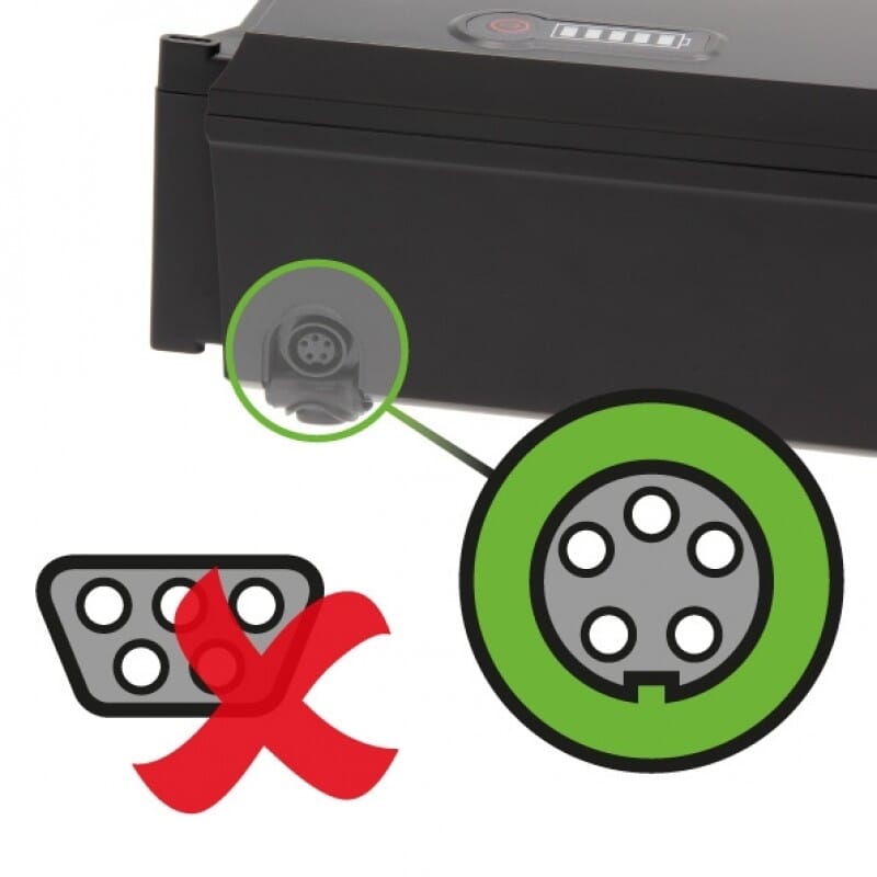 Load image into Gallery viewer, Phylion Joycube SF-06 Fietsaccu 48V 10.5Ah