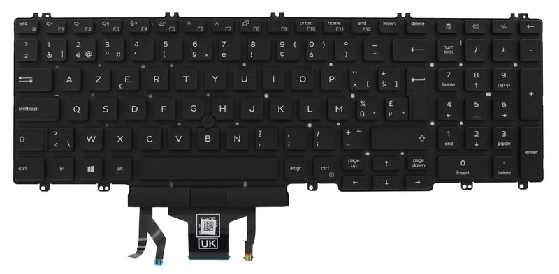 Load image into Gallery viewer, Dell laptop toetsenbord azerty be