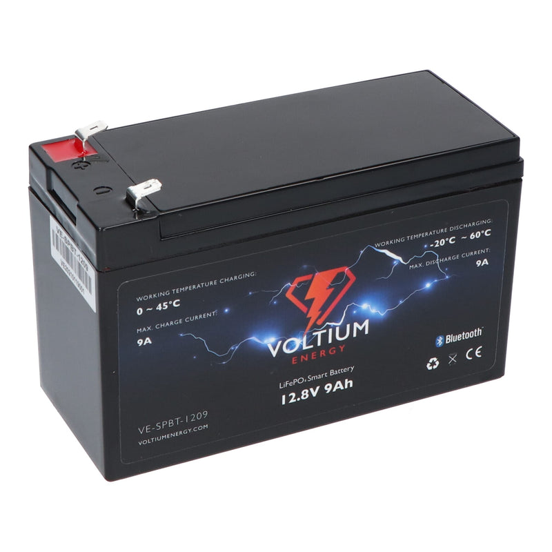 Load image into Gallery viewer, Voltium energy lifepo4 accu 12,8v - 9ah bluetooth