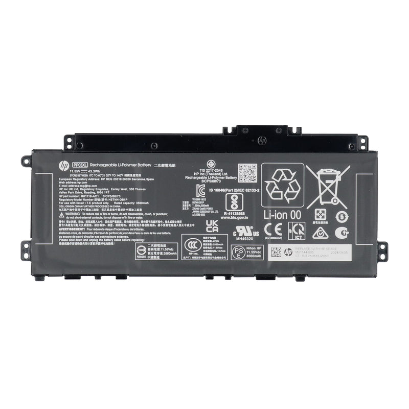 Load image into Gallery viewer, Hp laptop accu 3560 mah