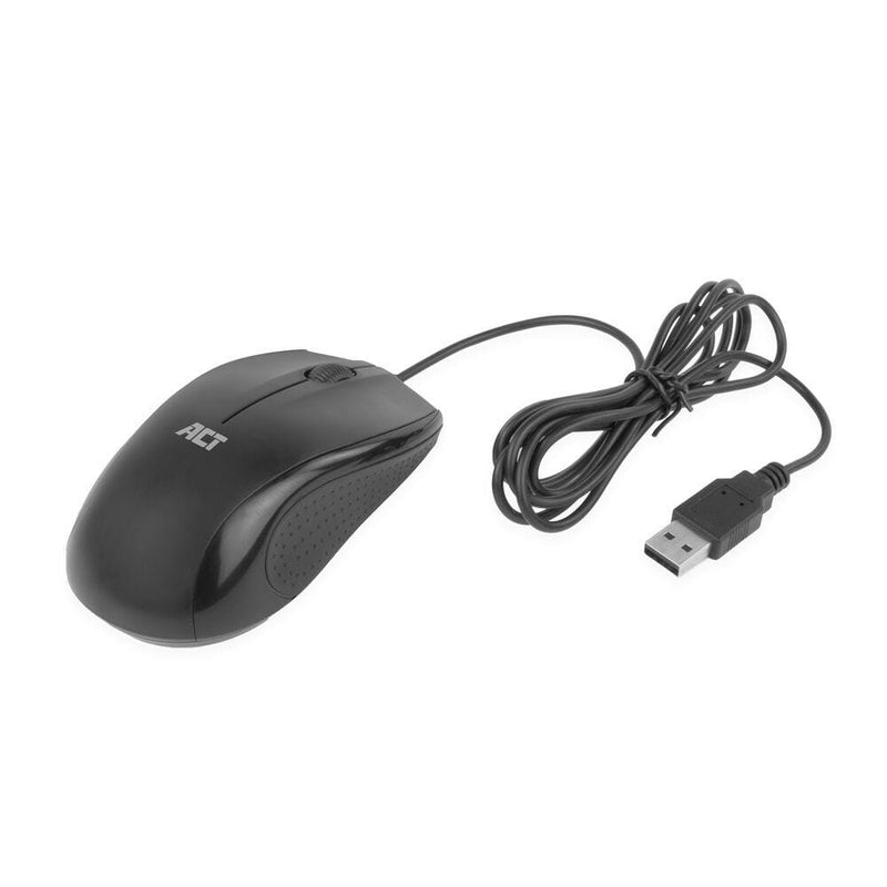Load image into Gallery viewer, Act wired full-size optical mouse 1000 dpi, silent click